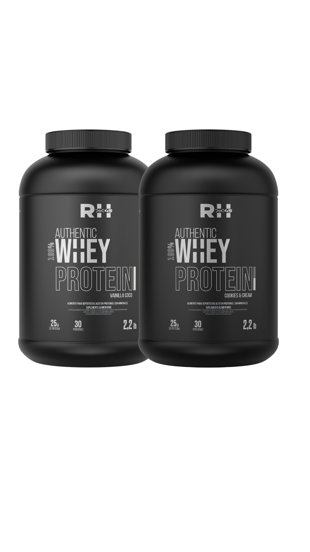 Pack authentic whey 2.2lb