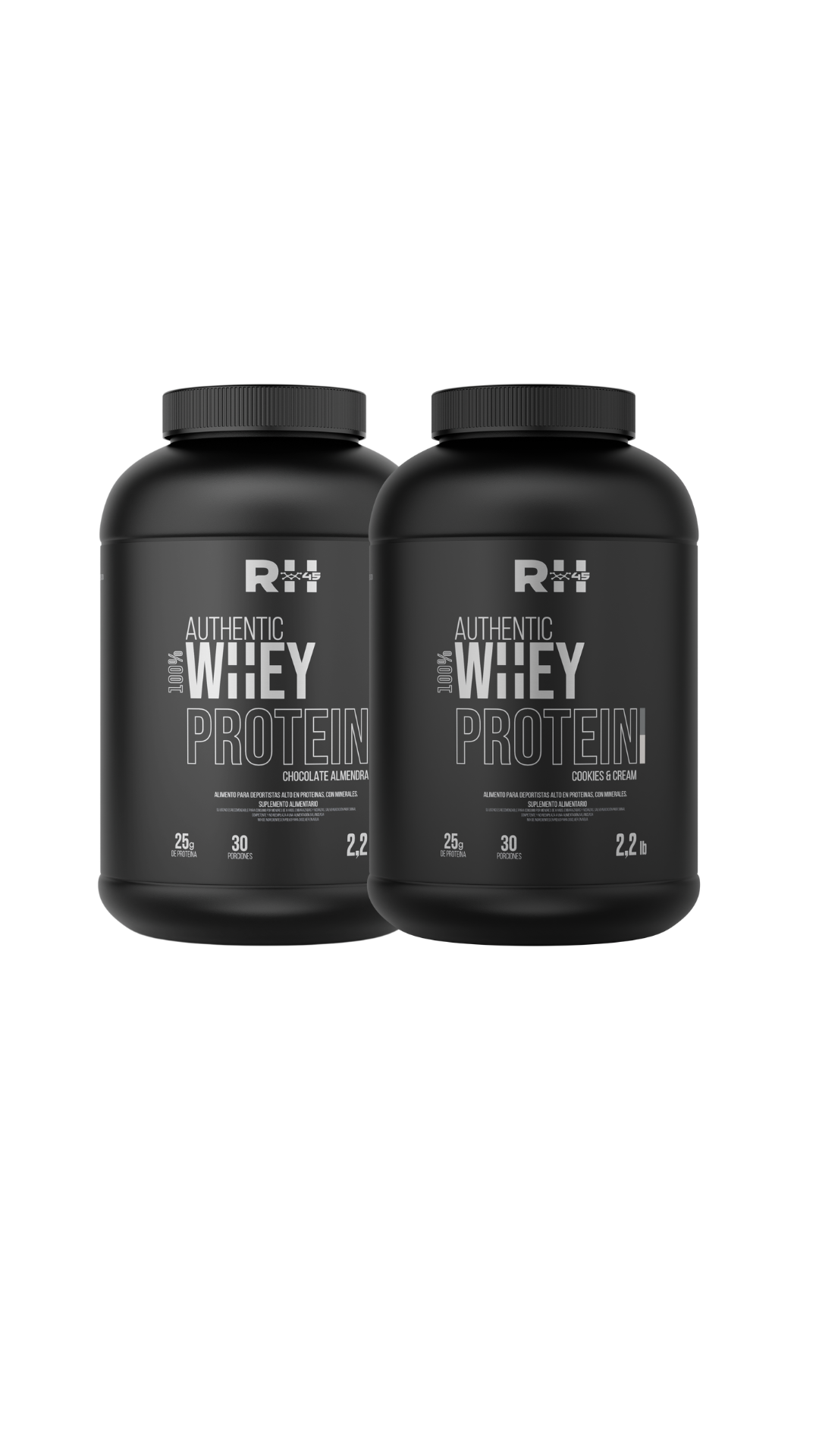 Pack authentic whey 2.2lb