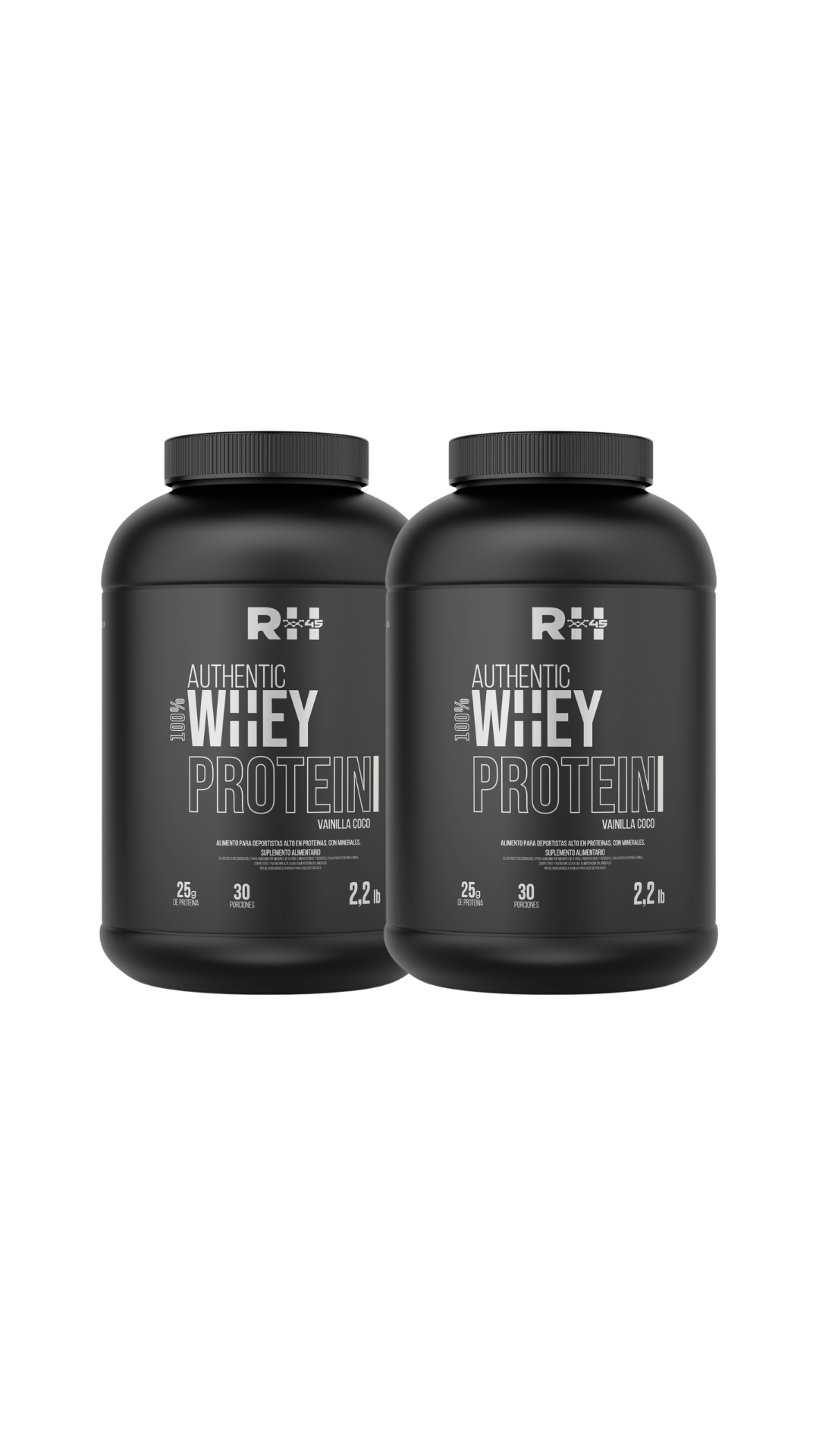 Pack authentic whey 2.2lb
