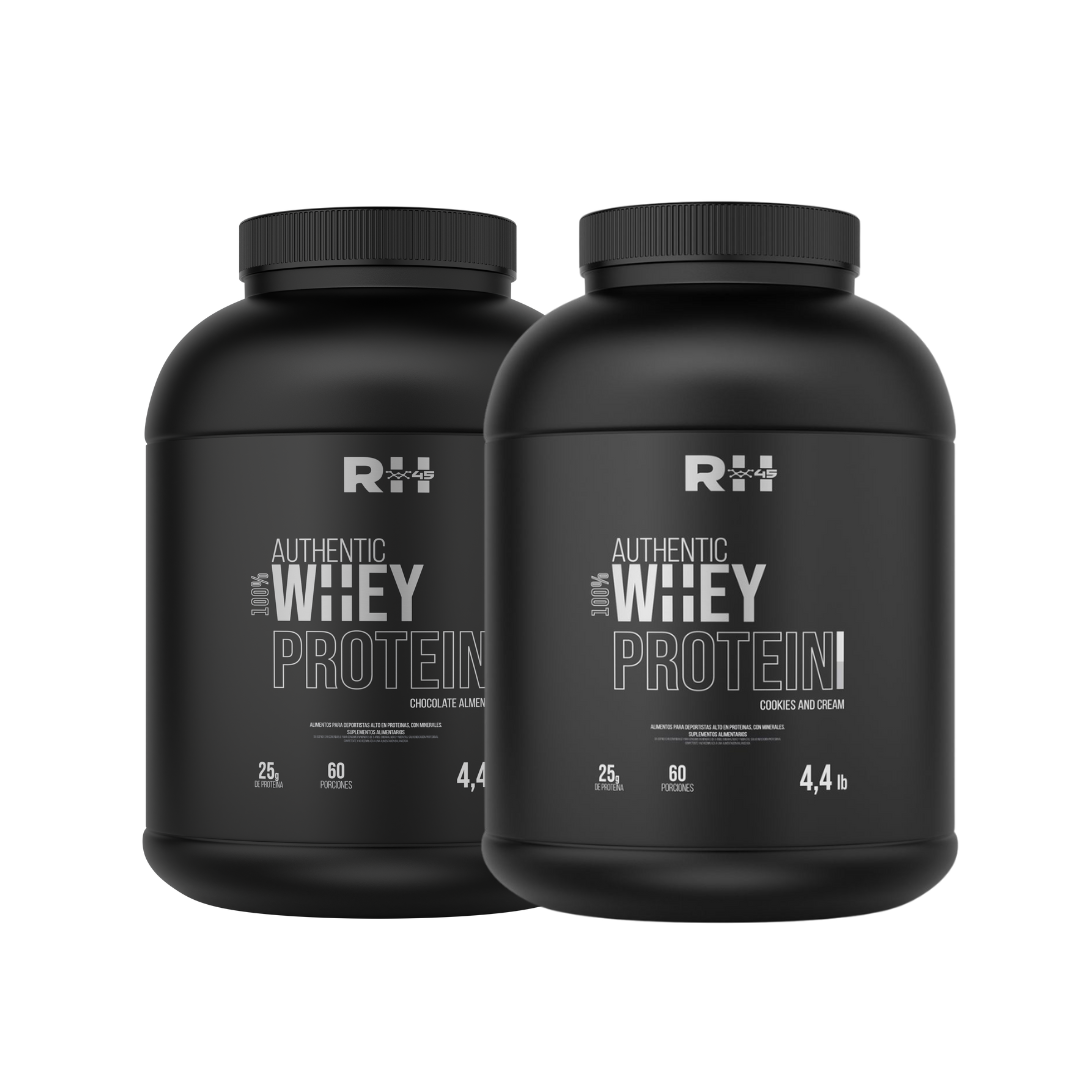 Pack Authentic Whey 4,4lbs
