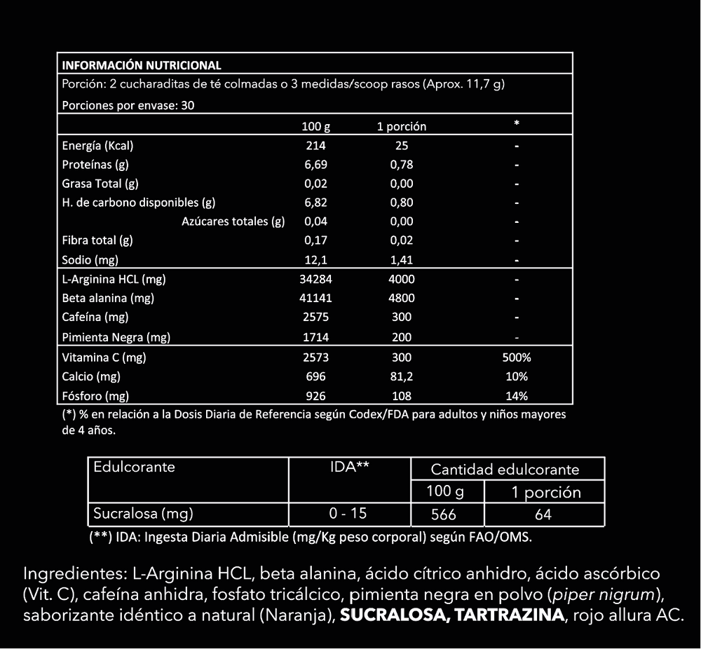 Dynamic Pre Workout RH45